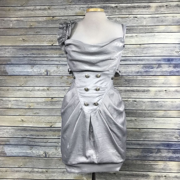 PasCucci Womens Dress Bodycon Corset - Picture 2 of 6